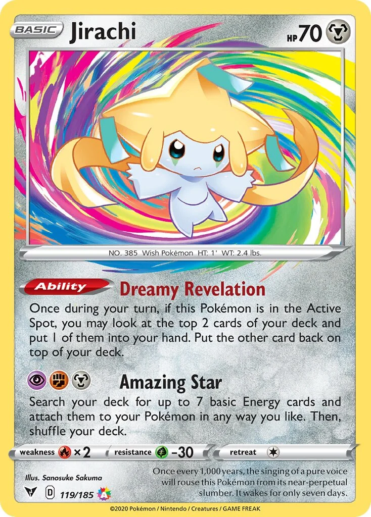 Jirachi 「VIV 119/185」「EN」