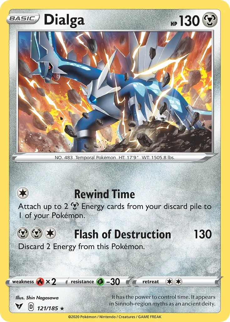 Dialga 「VIV 121/185」「EN」