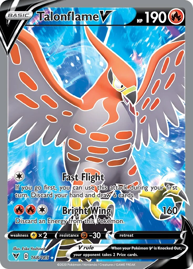 Talonflame V 「VIV 168/185」「EN」