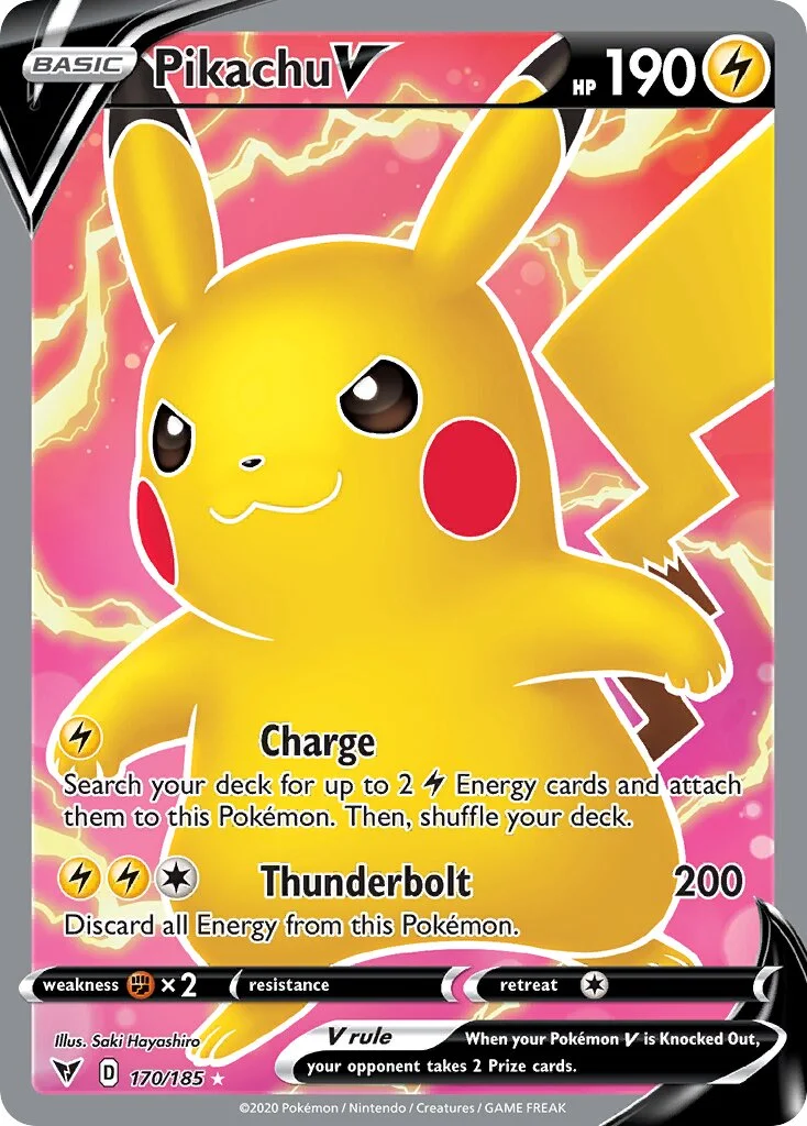 Pikachu V 「VIV 170/185」「EN」