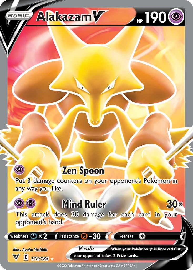 Alakazam V 「VIV 172/185」「EN」