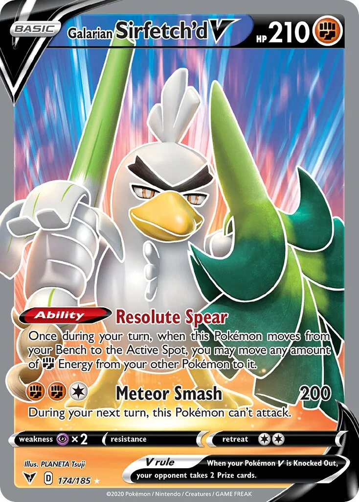 Galarian Sirfetch'd V 「VIV 174/185」「EN」