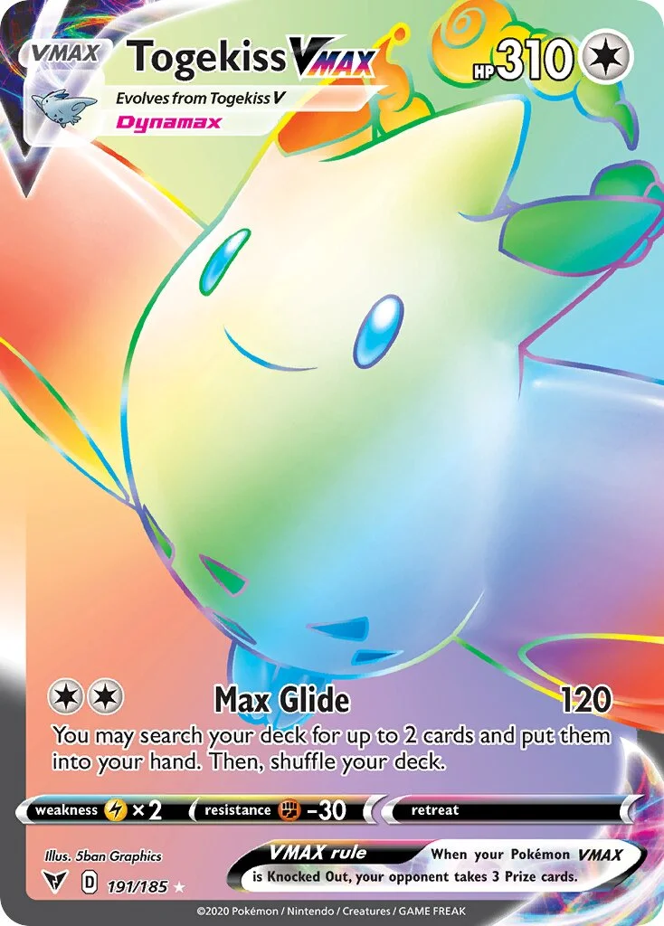 Togekiss VMAX 「VIV 191/185」「EN」