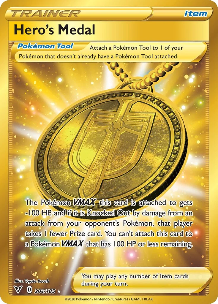 Hero's Medal 「VIV 201/185」「EN」