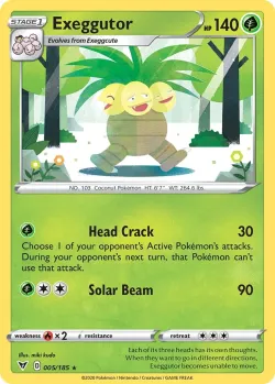 Exeggutor #005/185 · Pokémon