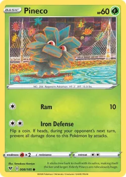 Pineco #008/185 · Pokémon