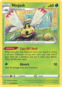 Ninjask #014/185 · Pokémon
