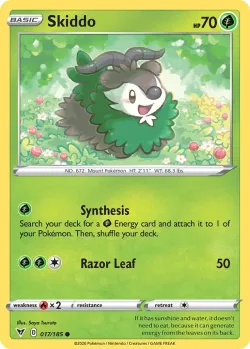 Skiddo #017/185 · Pokémon