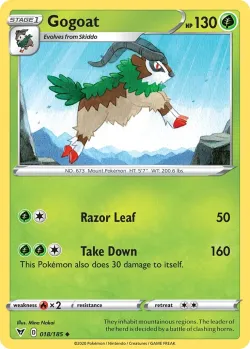 Gogoat #018/185 · Pokémon