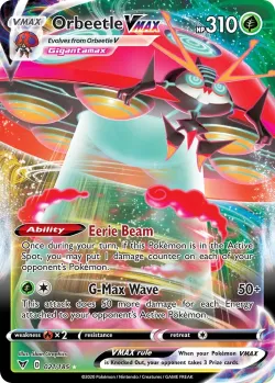 Orbeetle VMAX #021/185 · Pokémon