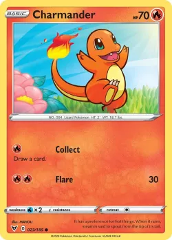 Charmander #023/185 · Pokémon