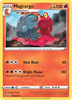 Magcargo #028/185 · Pokémon