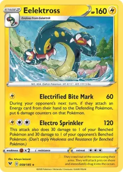Eelektross #059/185 · Pokémon