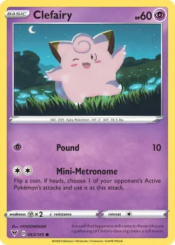 Clefairy #063/185 · Pokémon