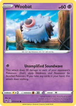 Woobat #073/185 · Pokémon