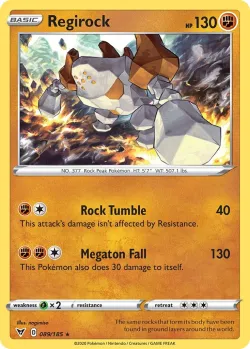 Regirock #089/185 · Pokémon