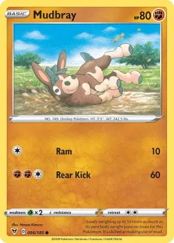 Mudbray #096/185 · Pokémon