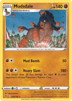 Mudsdale #097/185 · Pokémon