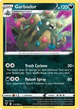 Garbodor #111/185 · Pokémon