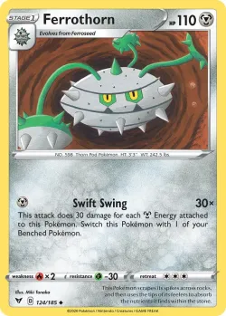 Ferrothorn #124/185 · Pokémon