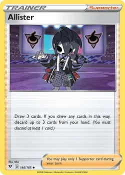 Allister #146/185 · Pokémon
