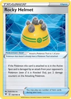 Rocky Helmet #159/185 · Pokémon