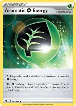 Aromatic Grass Energy #162/185 · Pokémon