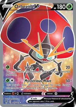 Orbeetle V #166/185 · Pokémon