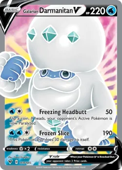 Galarian Darmanitan V #169/185 · Pokémon