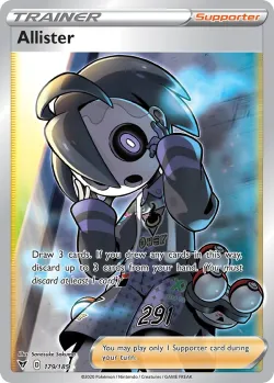 Allister #179/185 · Pokémon