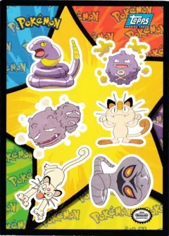 Ekans, Koffing, Weezing, Meowth, Persian, Arbok 「THE_FIRST_MOVIE S15」「EN」