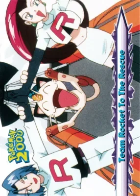 Team Rocket To The Rescue 「THE_MOVIE_2000 50」「EN」