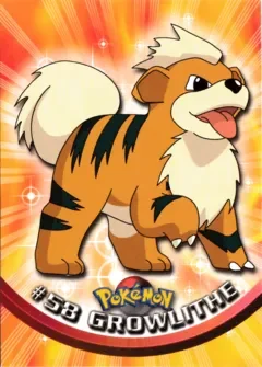 Growlithe 「TOPPS_SERIES_1 58」「EN」