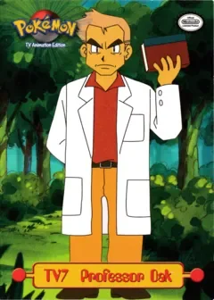Professor Oak 「TOPPS_SERIES_1 TV7」「EN」