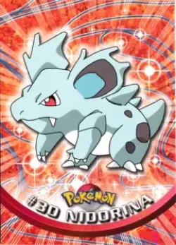 Nidorina 「TOPPS_SERIES_1 30」「EN」