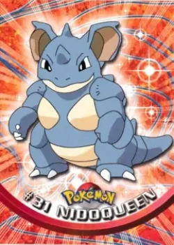 Nidoqueen 「TOPPS_SERIES_1 31」「EN」