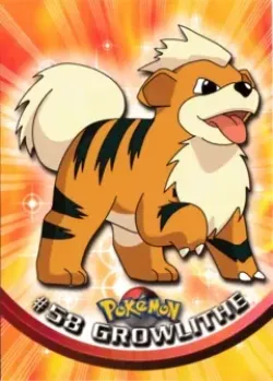 Growlithe 「TOPPS_SERIES_1 58」「EN」
