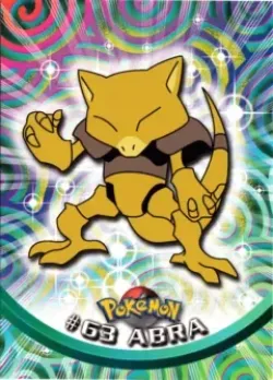Abra 「TOPPS_SERIES_1 63」「EN」