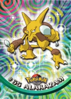 Alakazam 「TOPPS_SERIES_1 65」「EN」