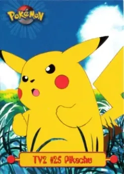 Pikachu 「TOPPS_SERIES_1 TV2」「EN」