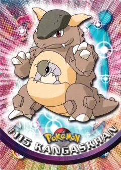 Kangaskhan 「TOPPS_SERIES_2 115」「EN」