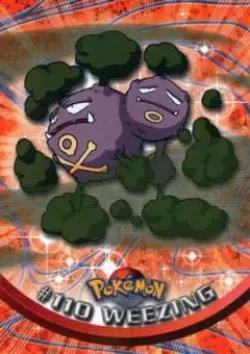 Weezing 「TOPPS_SERIES_2 110」「EN」