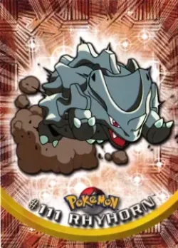 Rhyhorn 「TOPPS_SERIES_2 111」「EN」