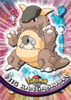 Kangaskhan 「TOPPS_SERIES_2 115」「EN」