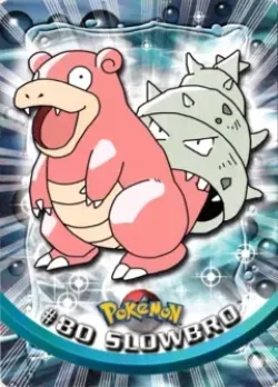 Slowbro 「TOPPS_SERIES_2 80」「EN」