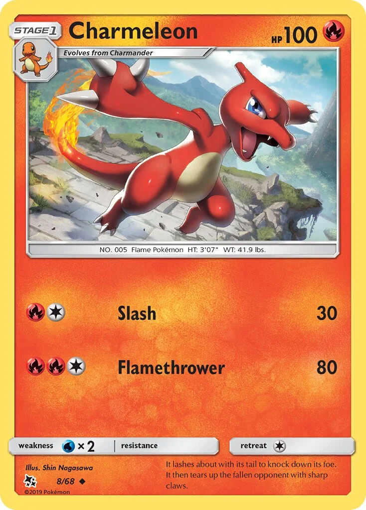 Charmeleon 「BATTLE_ACADEMY_2020_CHARIZARD 8/68」「EN」