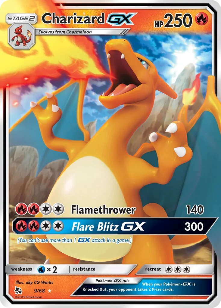 Charizard-GX 「BATTLE_ACADEMY_2020_CHARIZARD 9/68」「EN」