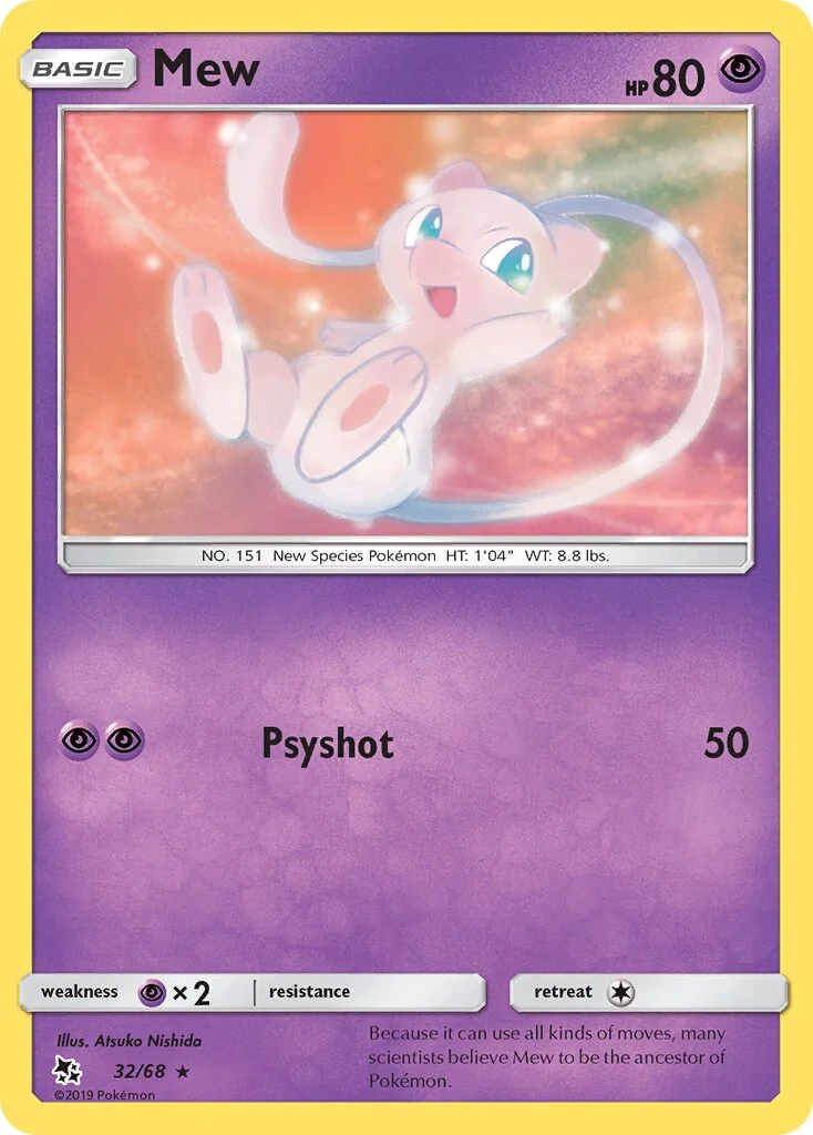 Mew 「BATTLE_ACADEMY_2020_MEWTWO 32/68」「EN」