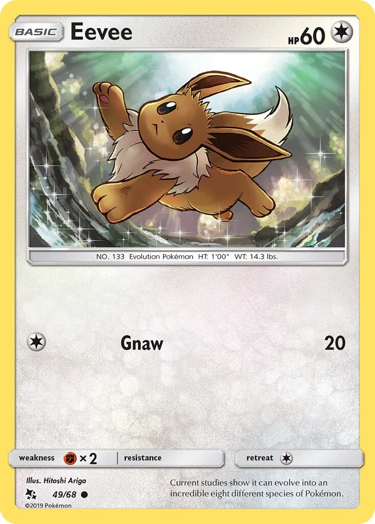 Eevee 「BATTLE_ACADEMY_2020_MEWTWO 49/68」「EN」