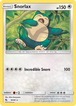 Snorlax 「BATTLE_ACADEMY_2020_MEWTWO 50/68」「EN」